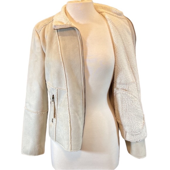 Chico's Faux Suede Jacket - Picture 6 of 7